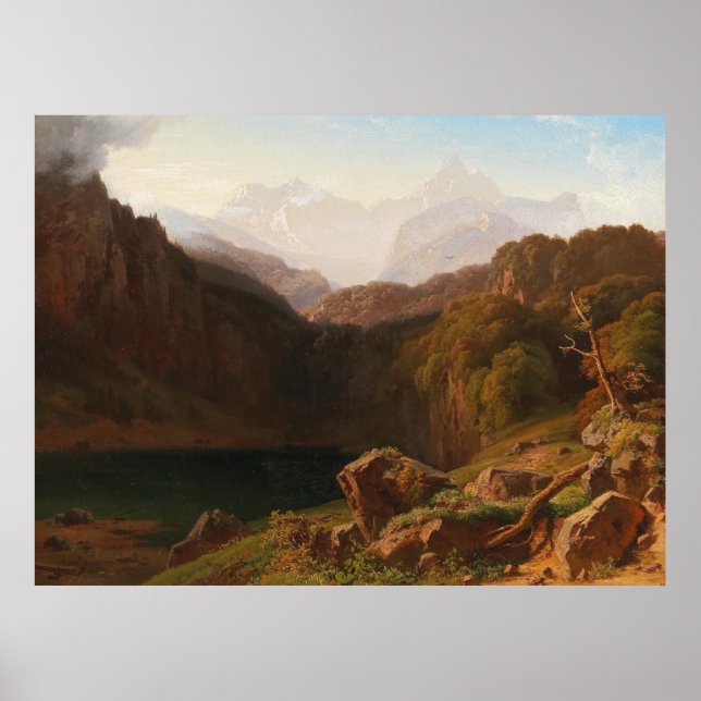  A View of Grossglockner from Kals Poster (Front)