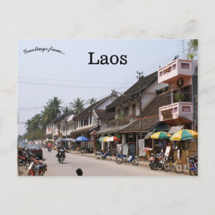 A View of Laos Postcard
