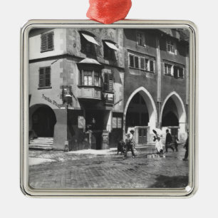 A view of Lindau, c.1910 Metal Ornament