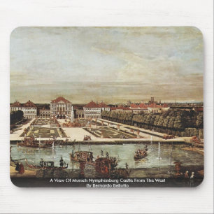 A View Of Munich Nymphenburg Castle Mouse Pad