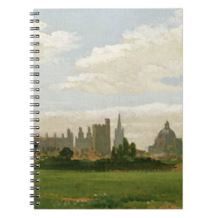 A View of Oxford (oil on millboard) Notebook