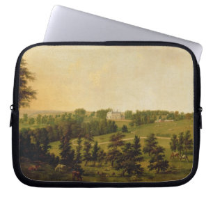 A View of Tapeley Park, Instow, North Devon Laptop Sleeve