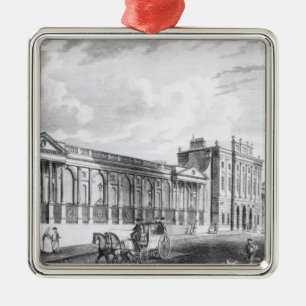 A View of the Bank of England Metal Ornament