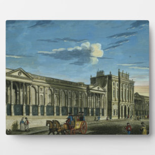 A View of the Bank of England, Threadneedle Street Plaque