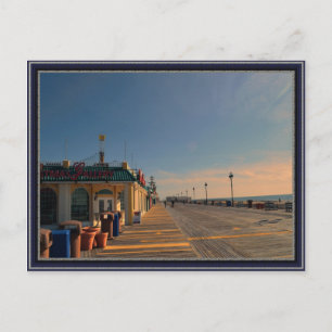 A View of the Boardwalk Postcard