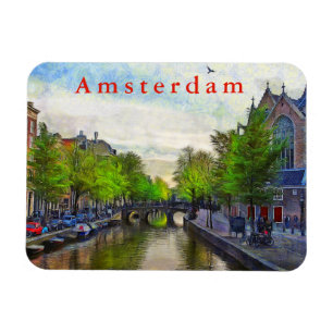 A view of the canal near Oudekerk. Magnet