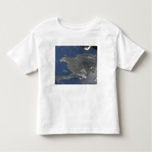 A view of the Caribbean island of Hispaniola Toddler T-Shirt