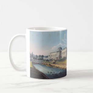 A view of the classicist mansion in Topolcianki Coffee Mug