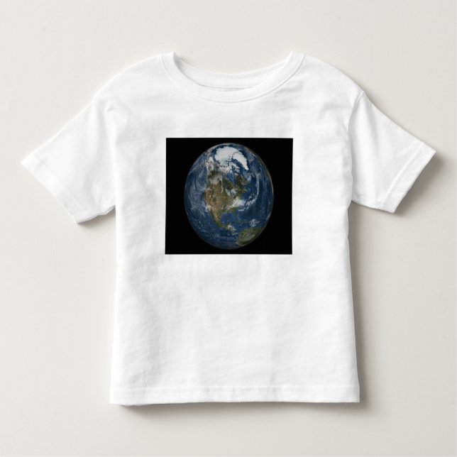 A view of the Earth Toddler T-Shirt (Front)