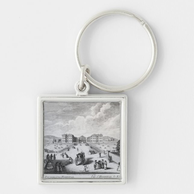 A View of the Foundling Hospital Key Ring (Front)
