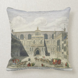 A View of the Guild Hall of the City of London, fr Cushion
