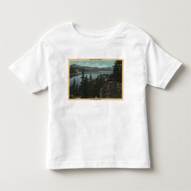 A View of the Lake from Castle Rock Toddler T-Shirt (Front)