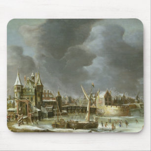 A View of the Regulierspoort Mouse Pad