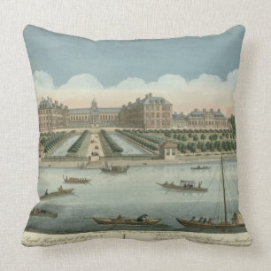 A View of the Royal Hospital at Chelsea and the Ro Cushion