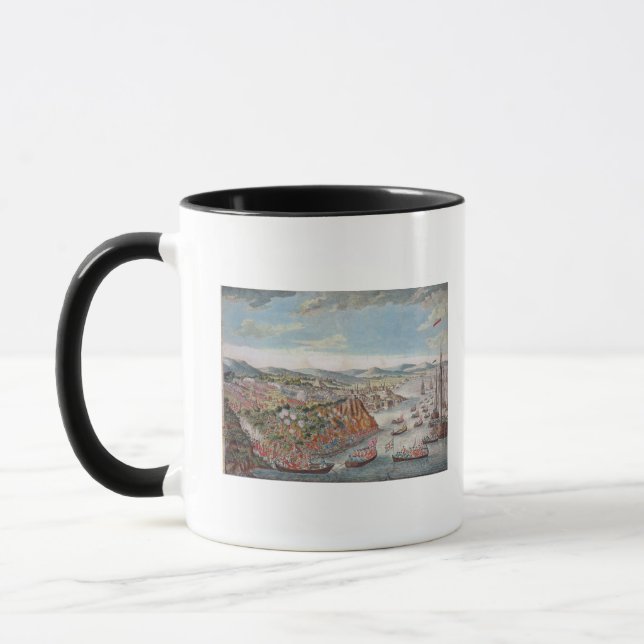 A View of the Taking of Quebec Mug (Left)