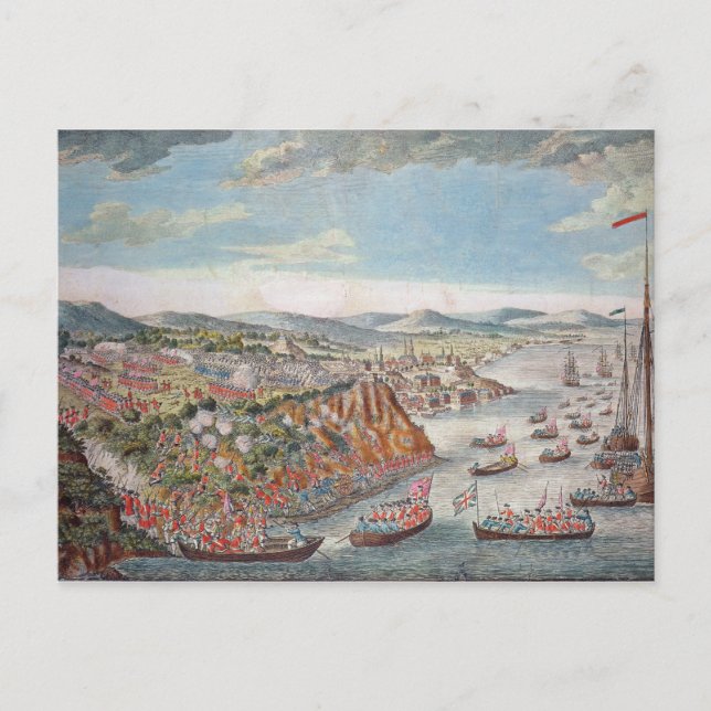 A View of the Taking of Quebec Postcard (Front)