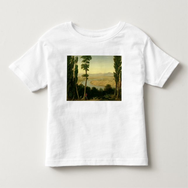 A View of the Tiber and the Roman Campagna Toddler T-Shirt (Front)
