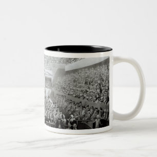 A View of The Trial of Warren Hastings Two-Tone Coffee Mug