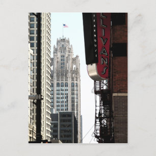 A View of the Wrigley Building Postcard