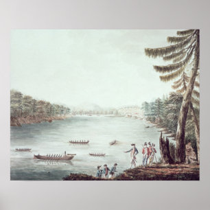 A View of Ticonderoga from a point Poster