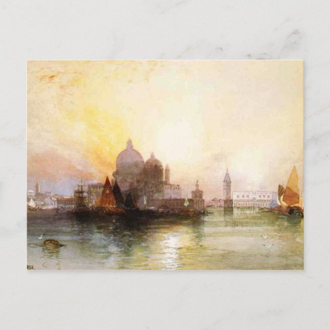 A View of Venice Postcard (Front)