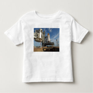 A view Space Shuttle Atlantis on Launch Pad 39A Toddler T-Shirt