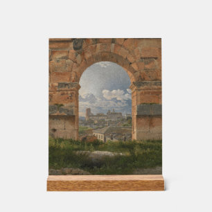 A View through Three Arches of the Colosseum Acrylic Sign