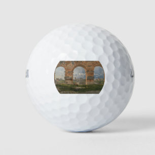 A View through Three Arches of the Colosseum Golf Balls