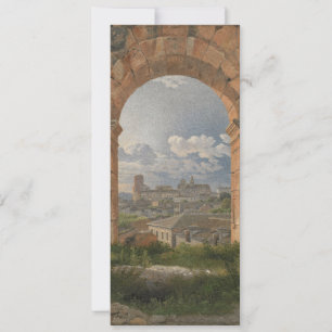 A View through Three Arches of the Colosseum Invitation