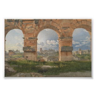 A View through Three Arches of the Colosseum Photo Print