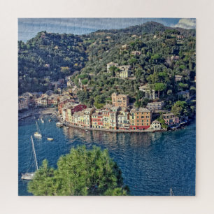 A View to Portofino, Italia - 20x20 - 676 pcs. Jigsaw Puzzle