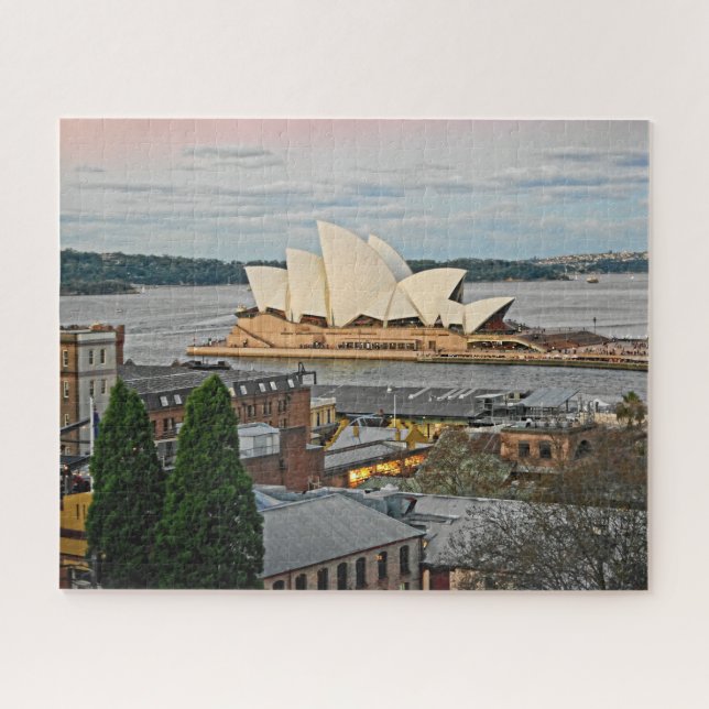 A View to Sydney Opera House - 16x20 - 520 pcs. Jigsaw Puzzle (Horizontal)