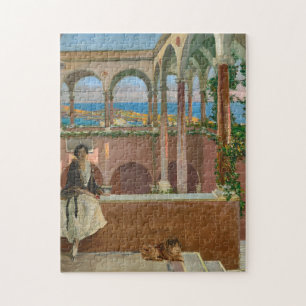 A Villa on the Riviera   Sir John Lavery Jigsaw Puzzle