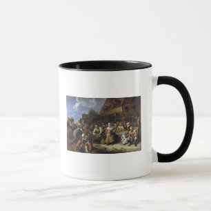 A Village Banquet Mug