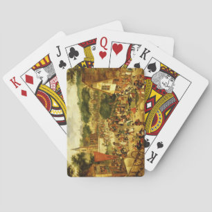 A Village Fair Playing Cards