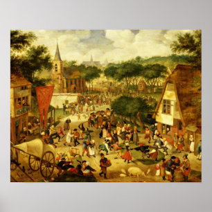 A Village Fair Poster