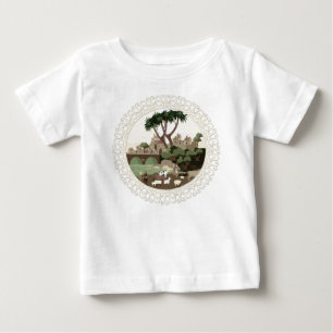 A village in the Middle Ages Baby T-Shirt