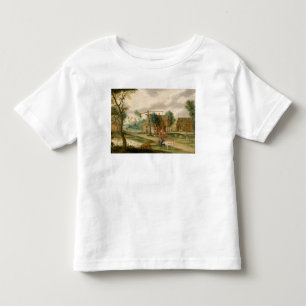 A village landscape toddler T-Shirt