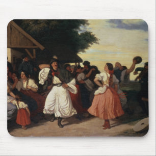 A Village Wedding Feast Mouse Pad