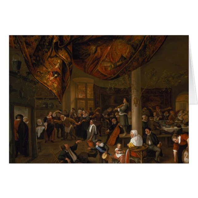A Village Wedding Feast with Revellers (Front Horizontal)