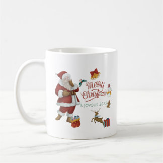 A Vintage Christmas Coffee Mug