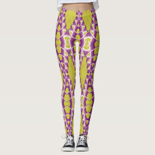 A vintage colourful pattern "Ratti_Creative_Arts" Leggings