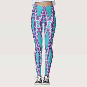 A vintage colourful pattern "Ratti_Creative_Arts"  Leggings