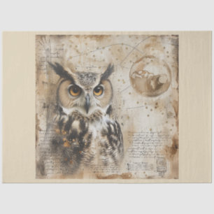 A Vintage Esoteric Stars Series Design 10 Tissue Paper