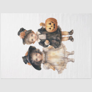 A Vintage Halloween Design Collection 32 Tissue Paper