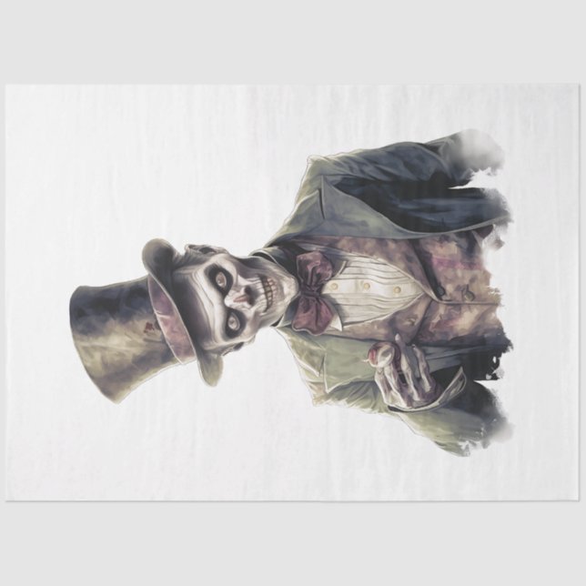 A Vintage Halloween Design Collection 5 Tissue Paper (Front)