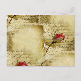 A Vintage Love Letter Postcard