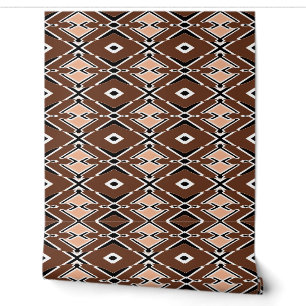 A vintage multicolor "Ratti_Creative_Arts" Wallpap Wallpaper