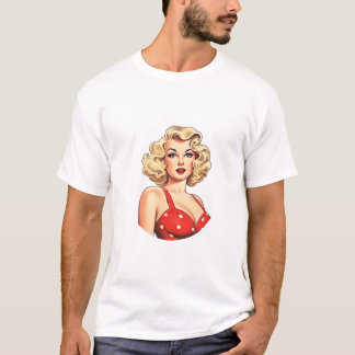 A Vintage Pinup Beauty T-Shirt