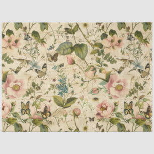 A Vintage Spring Series Design #19 Tissue Paper